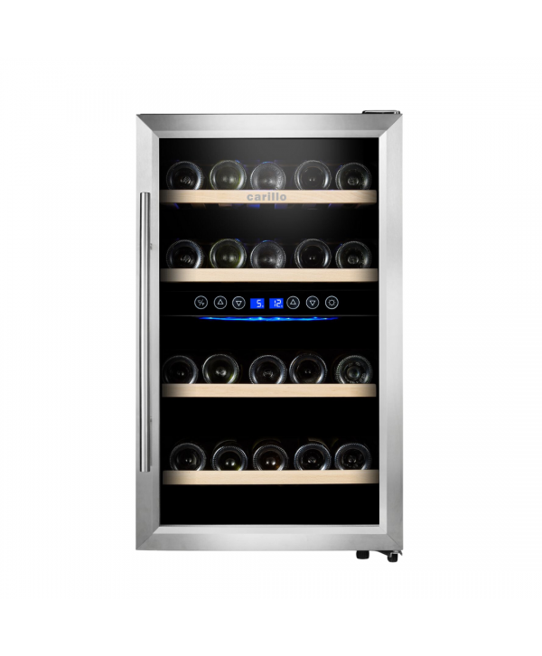 45 Bottles Wine Cooler Stainless Steel - Carillo 1 45-bottle Carillo wine cooler - Lebanon