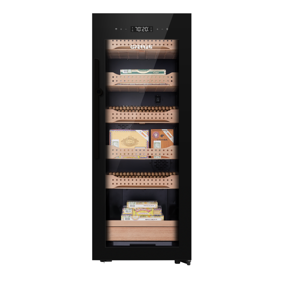 1500 Cigars Humidor - Humidity Control- Fingerprint 1 1500 cigar Humidors Lebanon G3Ferrari