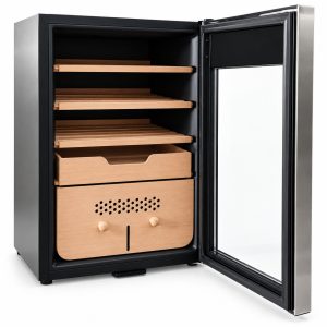 300 Carillo Cigars humidor with lock