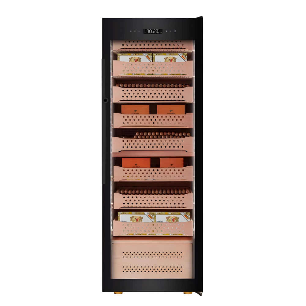 5000 Cigars - Electric Cigar Humidor 1 Electric cigar humidor with Spanish cedar drawers, 5000 cigar capacity, automatic humidity and temperature control – premium cigar G3Ferrari humidor in Lebanon