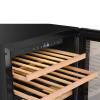 Carillio 39 Bottles Wine Cooler with Dual Zone and Led Internal Shelf