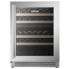 Carillio 39 Bottles Wine Cooler with Dual Zone and Led Stainless